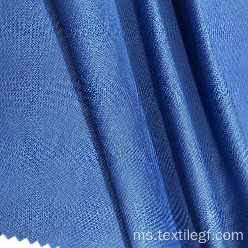 Fabrik Rajutan Blue Polyester Spandex Roma